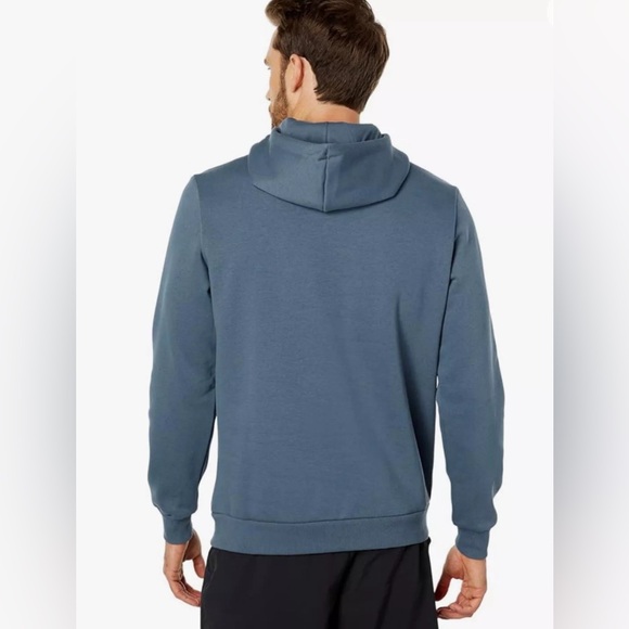 Puma Men's Split Logo Hoodie Evening Sky/Harbor Mist Size XL - Picture 2 of 8